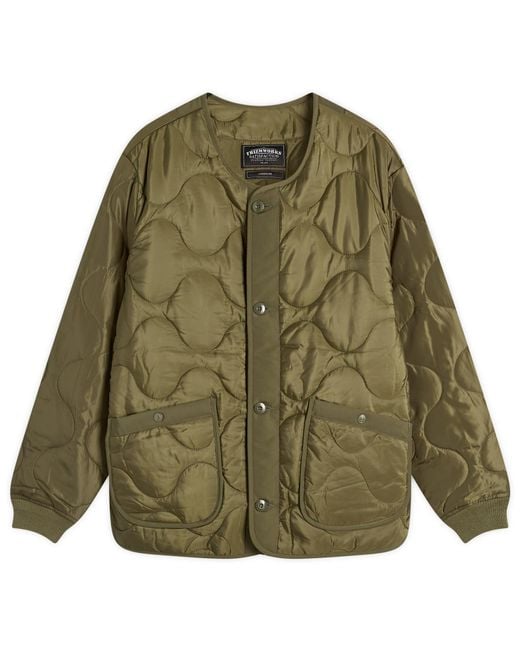 FRIZMWORKS Green M65 Field Liner Jacket for men