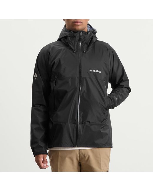 Montbell Black Rain Dancer Jacket for men