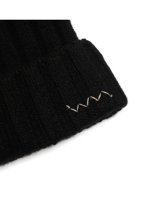 Visvim Black Wool Beanie for men