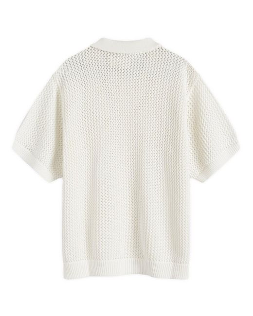 Heresy White Braid Knitted Shirt