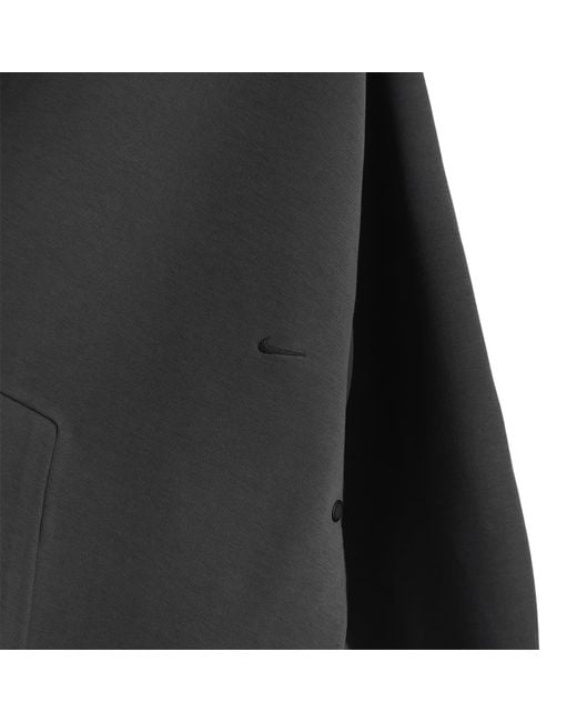 Nike Black Full Zip Tech Fleece Hoodie for men
