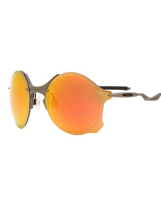 Oakley White Tailend Ti Sunglasses