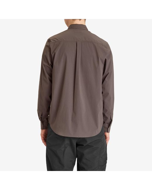 CAYL Stretch Nylon Hiker Shirt in Brown for Men | Lyst