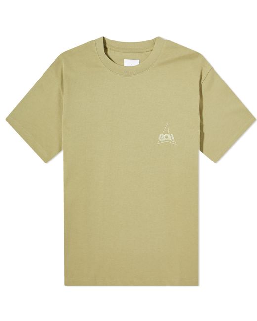 Roa Green Graphic T-Shirt for men