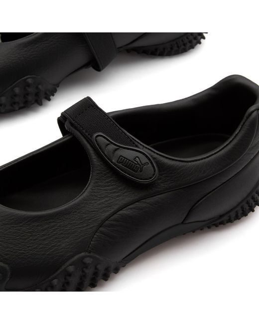 PUMA Black Mostro Fey Lth Sneaker