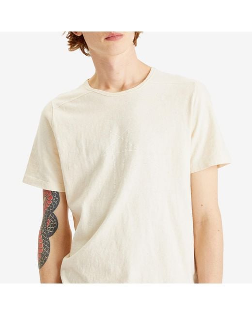 Rick Owens Natural Level T-Shirt for men