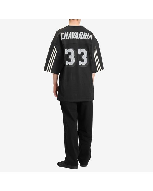 adidas X Willy Chavarria Football Jersey in Black for Men | Lyst