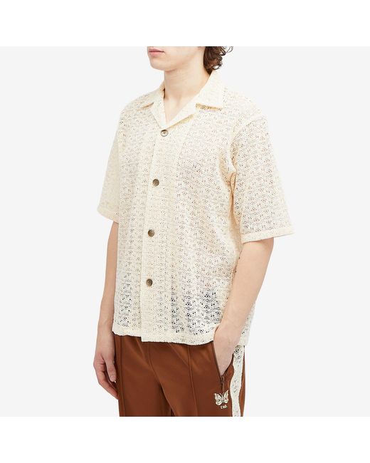 Needles Natural End. X 'Rattan' Cabana Shirt for men