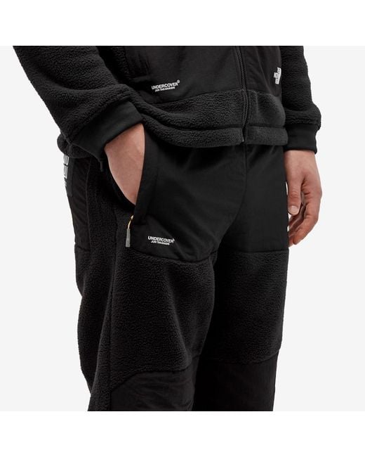 The North Face Black X Undercover Project Fleece Track Pants for men