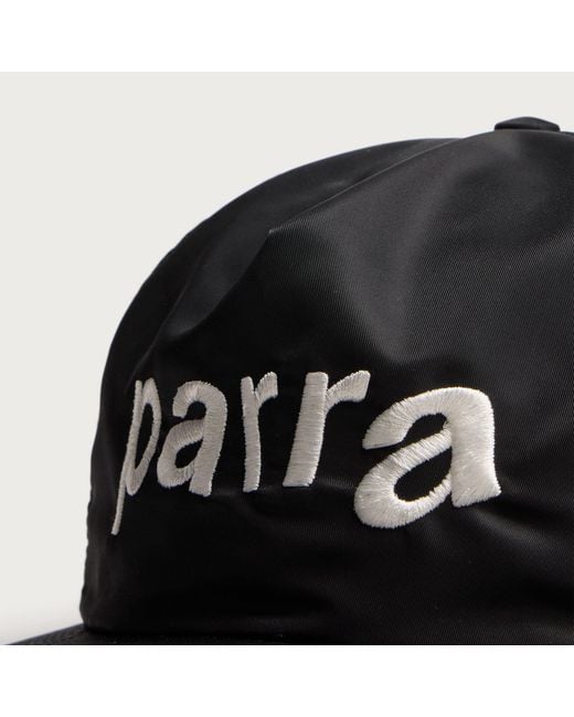 by Parra Black Distorted 90S Memory Cap for men