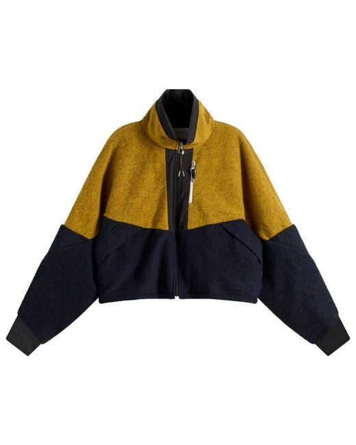 Toga Blue Toga Wool Jersey Blouson