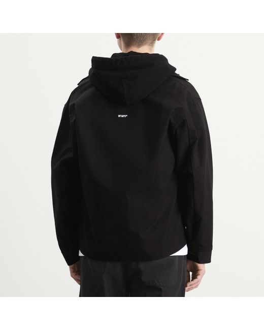 (w)taps Black Chief Jacket for men