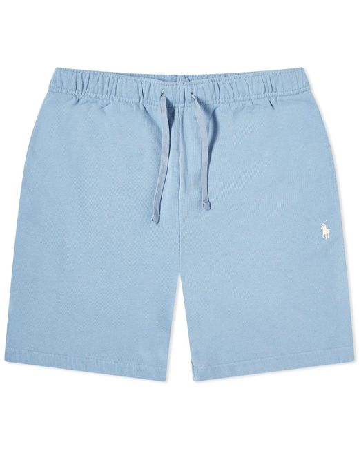 Polo Ralph Lauren Blue Loopback Sweat Shorts for men