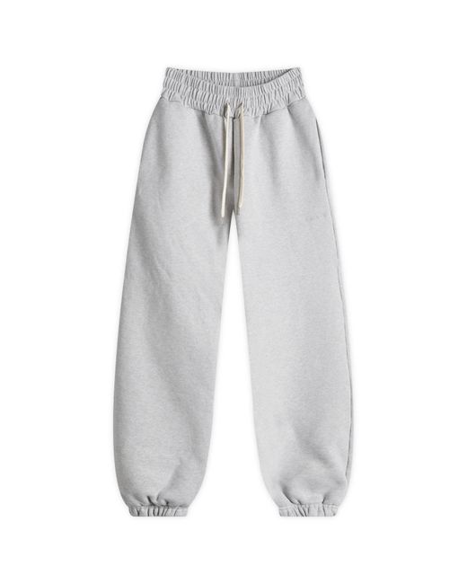 MKI Miyuki-Zoku Gray Superweight Cuffed Joggers for men