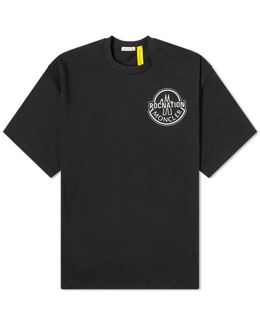 Moncler Black Genius X Roc Nation Short Sleeve T Shirt for men