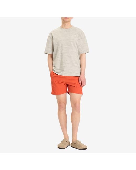 Norse Projects Orange Hauge Recycled Nylon Swim Shorts for men