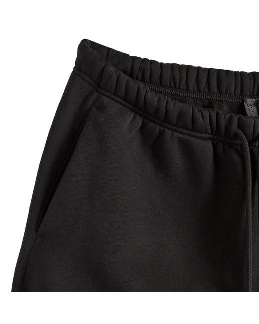 Skims Black Fleece Lounge Relaxed Jogger for men
