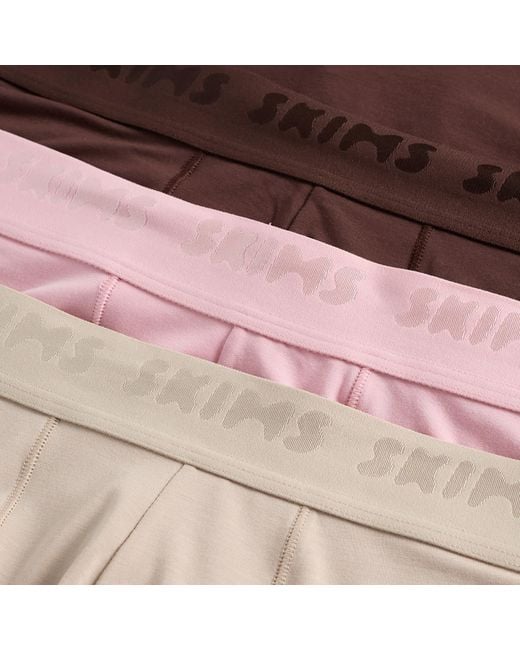 Skims Purple Stretch Boxer Brief 5" for men