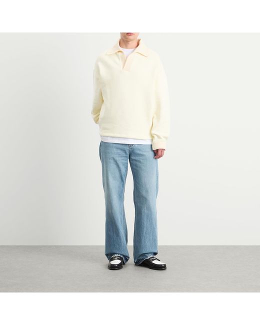 Jacquemus Blue Wash Denim Jeans for men