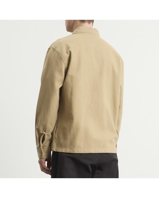 Stan Ray Natural Cord Zip Shirt for men