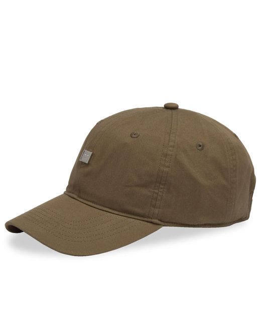Acne Green Cunov Fade Face Stud Cap for men