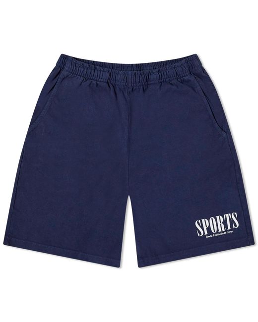 Sporty & Rich Blue Sports Gym Shorts