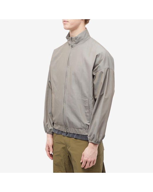FEAR OF GOD | WOOL NYLON TRACK JACKET CEMENT トラックトップ Fear Of God Eternal Wool Nylon Track Jacket in Gray for Men