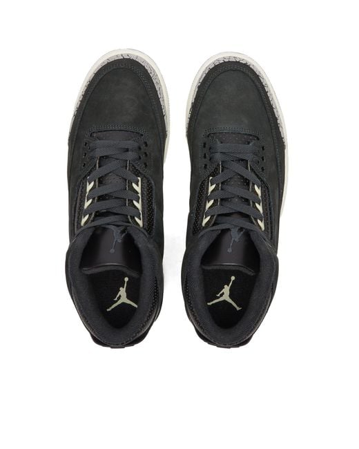 Nike Black W 3 Retro Sneakers