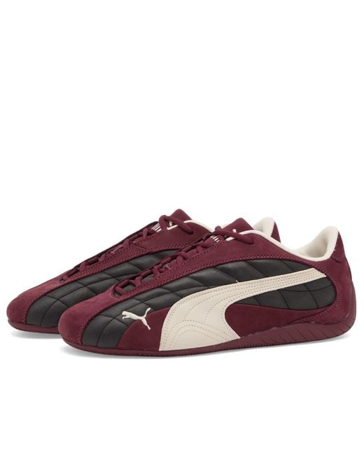 PUMA Red Speedcat Plus Quilted Sneaker