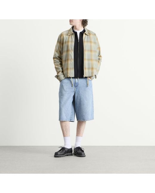 Forét Green Loft Zip Overshirt for men