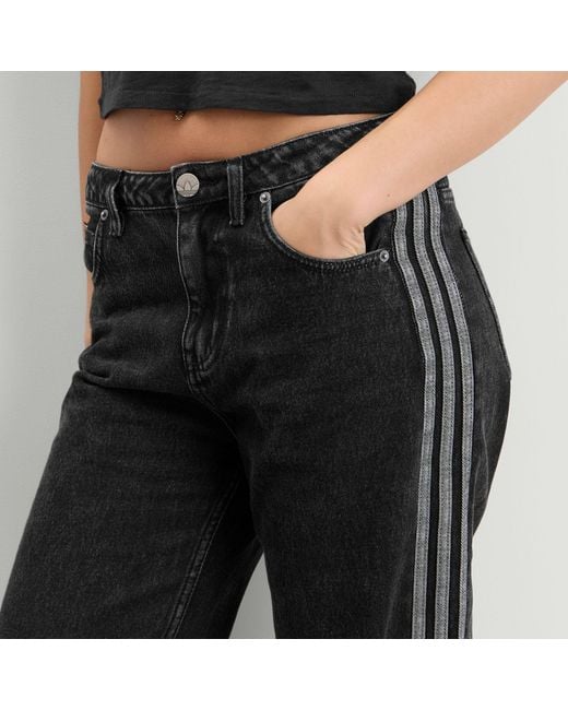Adidas Black Denim Firebird Track Pant