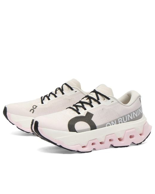 On Shoes White Cloudmster 3 Hyper Sneaker
