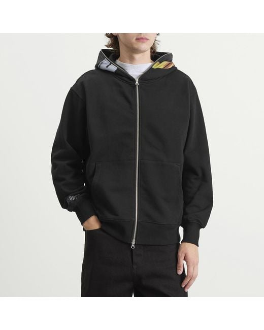 Pleasures Black Ram Zip Hoodie for men