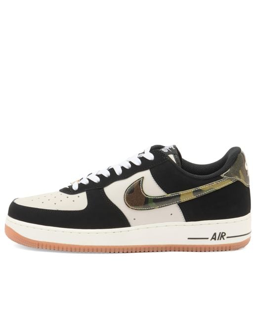 Nike Black Air Force 1 Low Retro Sneaker for men