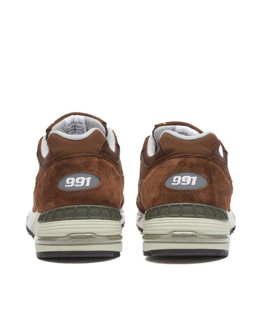 New Balance M991bgw Sneakers in Brown for Men | Lyst Canada