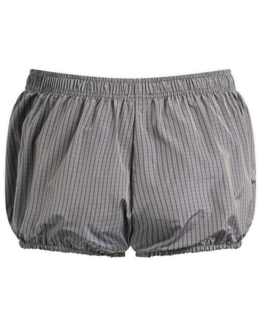 Fruity Booty Gray Tafetta Bloomer Shortie