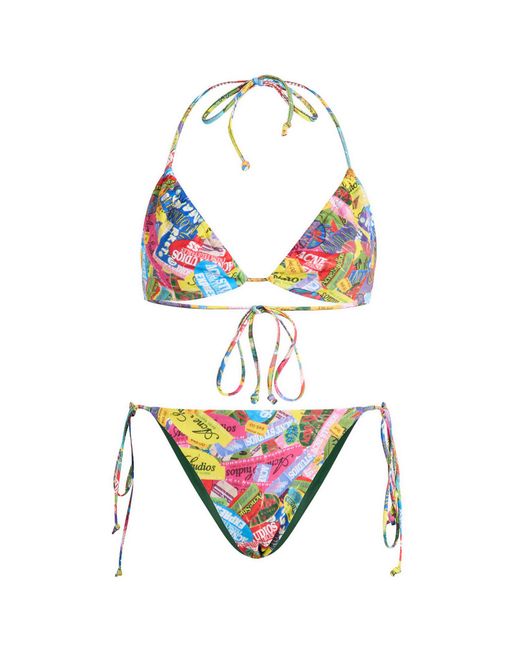 Acne Multicolor Two-Piece Swimwear