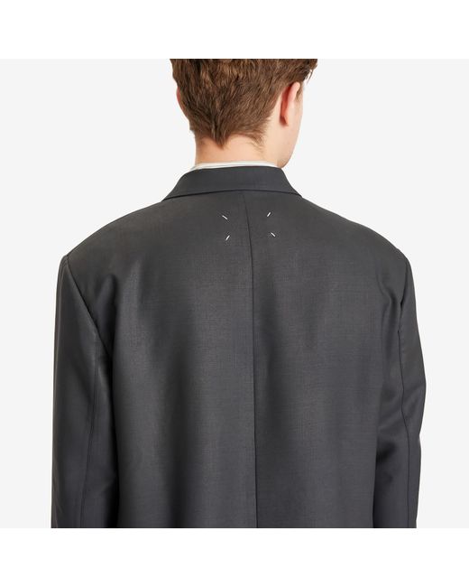 Maison Margiela Black Single Breasted Blazer for men