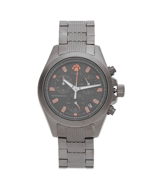 Timex Gray Expedition North Field Chronograph 43Mm Watch