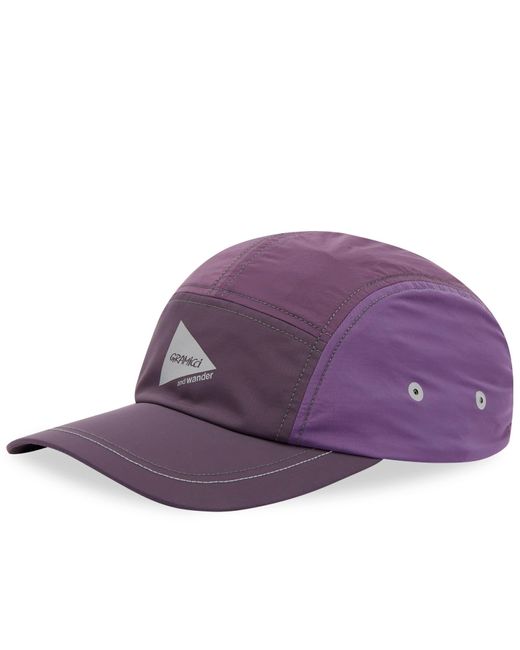 Gramicci Purple X And Wander Patchwork Wind Cap for men