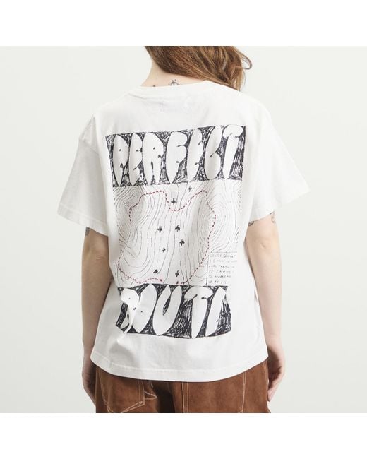 STORY mfg. White Grateful T-Shirt