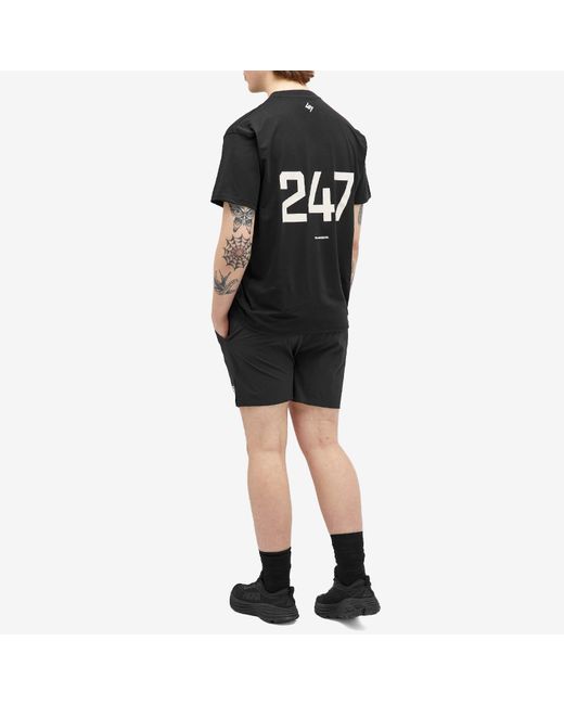 Represent Black 247 Oversized T-Shirt for men