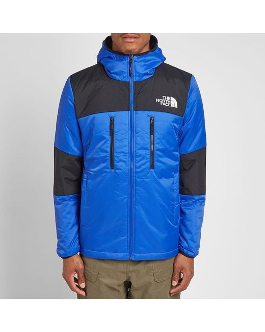 The North Face Himalayan Light Synthetic Hooded Jacket in Electric Blue  (Blue) for Men | Lyst Canada
