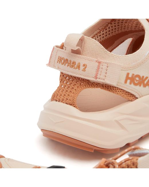 Hoka One One Pink Hopara 2 Sneakers