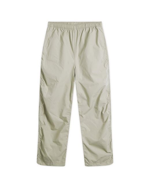 Beams Plus Gray Puckering Easy Trousers for men