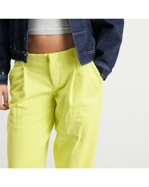Peachy Den Yellow Trixie Sweat Trouser