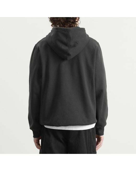 Gramicci Black G-Flower Hoodie for men