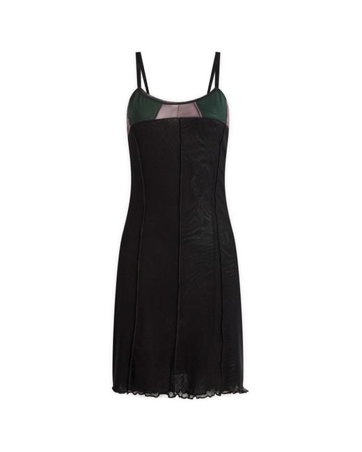 Fruity Booty Black Mesh Mini Dress