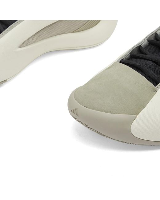 Adidas White Harden Volume 8 Sneaker for men