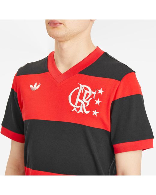 Adidas Red Cr Flamengo '81 Home Jersey for men